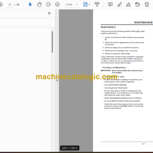 Hitachi ZX110,ZX110-E,ZX120,ZX120-E,ZX130K,ZX160LC,ZX200,ZX200-E,ZX210K ML Crane Operator’s Manual (EM1EY-ML1-2)