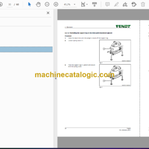 Fendt 6606 DN Twister Tedder Operator’s Manual