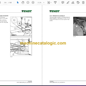 Fendt 5255L, 6275L Combines Harvesting Operator’s Manual (555010206, 565010372)