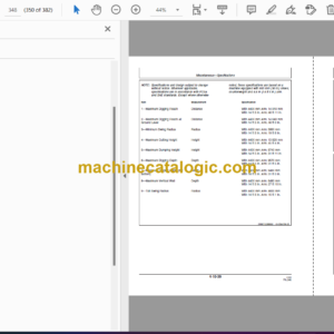 John Deere 450DLC, 650DLC, 850DLC Excavator Operator’s Manual (OMT221101)