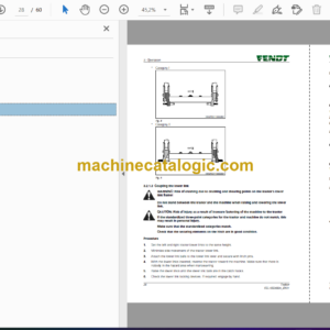 Fendt 7706 DN Twister Tedder Operator’s Manual