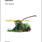 Fendt Katana 65 Full Operator's Manual