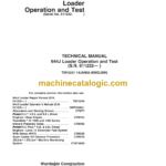 John Deere 644J Loader Operation and Test Technical Manual (TM10231)