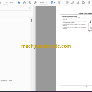 Hitachi ZX470LC-6,ZX670LC-6,ZX870LC-6 Hydraulic Excavator Operator’s Manual (ENMJAG-NA1-1, ENMJAG-NA1-2, ENMJAG-NA1-3)