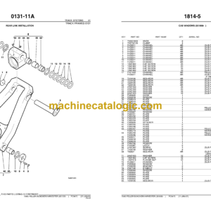 John Deere 759G Feller Buncher Harvester Parts Catalog (PC9470)