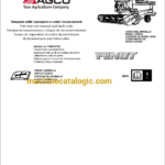 Fendt 5180E to 6335 C Combine Flat time rate Manual and Fault Code, Defect Codes