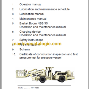 Normet Charmec 1610B Service Manual