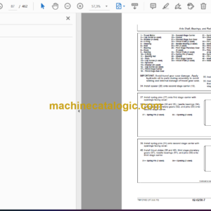 John Deere 870GLC Excavator Repair Technical Manual (TM12182)