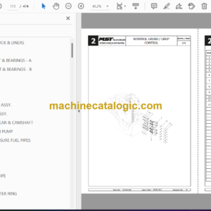 MST 7-9 m Telehandler Spare Parts Catalogue (EN-TR) (407957100)