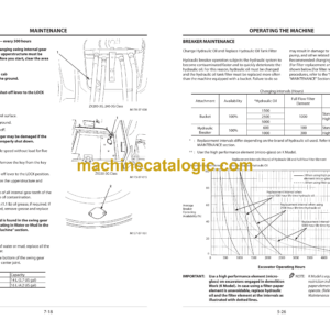 Hitachi ZX200-3G class, ZX240-3G class, ZX330-3G class Hydraulic Excavator Operator’s Manual (EMBWA-2-1)