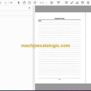 Hitachi ZX30,ZX35,ZX40,ZX50 Excavator Operator’s Manual (EM1LS-EN1-1)