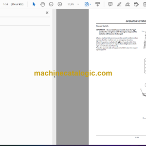 Hitachi ZW140-5B, ZW140PL-5B, ZW150-5B, ZW150PL-5B Wheel Loader Operator’s Manual (ENMNDF-2-1, ENMNDF-2-2, ENMNDF-2-3, ENMNDF-2-5)