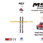 MST ST940 Telehandler Spare Parts Catalogue (EN-TR)