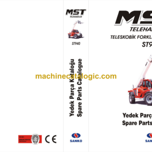 MST ST940 Telehandler Spare Parts Catalogue (EN-TR)