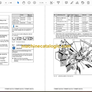 Fendt 400 DN, 426 DN, 456 DN Former Operator’s Manual (FEL1689160401)