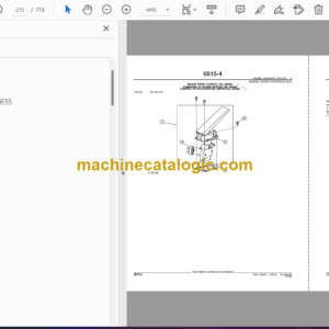 John Deere 724J Loader Parts Catalog (PC9155)