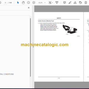 Hitachi ZX470-7, ZX670-7, ZX870-7 class Hydraulic Excavator Operator’s Manual (ENMJAQ-EN1-1, ENMJAQ-EN1-2, ENMJAQ-EN1-3, ENMJAQ-EN1-5)