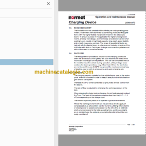 Normet Charmec 1610B Service Manual