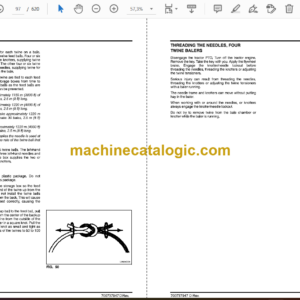 Fendt 870 (N,S), 990(N,S) 990 Packer Cutter, 1270 (N,S), 1290 (N,S), 1290(N,S XD), 12130 (N,S) Large Square Baler Operator’s Manual