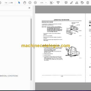 Hitachi EX120-5 Excavator Operator’s Manual (EM1E8-NA2-1)