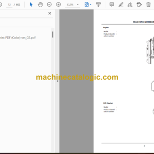 Hitachi ZX135US-7, ZX225US-7, ZX225USLC-7 Hydraulic Excavator Operator’s Manual (ENMDA4-1-2)