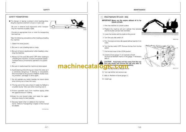 Hitachi EX8-2B Excavator Operator's Manual (EM1AG-EN1-1, EM1AG-EN1-2) - Image 4