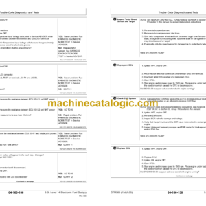 John Deere 9.0L Diesel Engines Level 14 Electronic Fuel System With Denso HPCR Technical Manual (CTM385) (13JUL09)