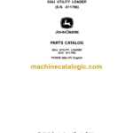 John Deere 624J Utility Loader Parts Catalog (PC9340)