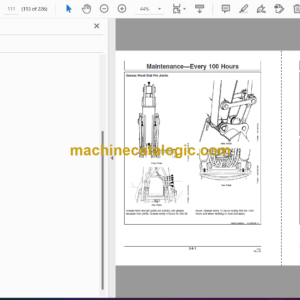 John Deere 225DLC Excavator Operator’s Manual (OMT2256914)