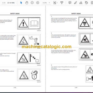 Hitachi ZX200-5G class, ZX280-5G class, ZX330-5G class Hydraulic Excavator Operator’s Manual (ENMDCD-2-1)