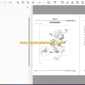 John Deere 2554 Logger Parts Catalog (PC9118)