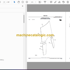 John Deere 410J, 410TMC Backhoe Loaders Parts Catalog (PC10006)