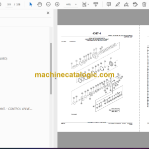 John Deere 17D Compact Excavator Parts Catalog (PC10019)