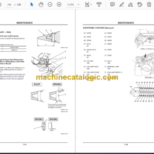 Hitachi ZX70LC-3,ZX70LCN-3,ZX85US-3,ZX85USBLC-3 Hydraulic Excavator Operator’s Manual (EM1P1-EN1-1, EM1P1-EN1-2, EM1P1-EN1-3)