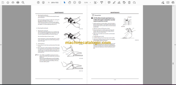 Hitachi ZX135US-3,ZX225USLC-3,ZX225USRLC-3 Hydraulic Excavator Operator's Manual (EM1U4-EN2-1, EM1U4-EN2-2, EM1U4-EN2-3, EM1U4-EN2-5) - Image 2