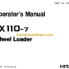Hitachi LX110-7 Wheel Loader Operator's Manual (OW-648AE(H), OW-648BE(H), OW-648CE(H))