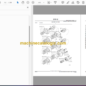 John Deere 335C Trailer Mounted Log Loader Parts Catalog (PC9419)