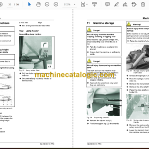 Fendt 310 FPK Slicer Operator’s Manual (FEL1388450401)