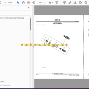 John Deere 350D, 400D ADT Parts Catalog (PC10003)