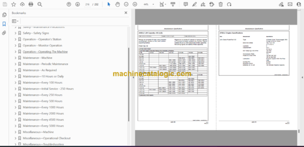 Yanmar 3TNV, 4TNV Series Industrial Diesel Engine Service Manual