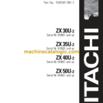 Hitachi ZX30U-2,ZX35U-2,ZX40U-2,ZX50U-2 Excavator Operators