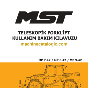 MST MP 7.42, MP 8.42, MP 9.42 Maintenance Manual (TR)