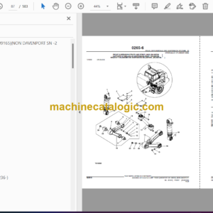 John Deere 250D, 300D ADT (DAVENPORT SN -609165) (NON DAVENPORT SN -201811) Parts Catalog (PC9107)