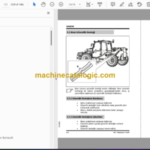 MST MP 7.42, MP 8.42, MP 9.42 Maintenance Manual (TR)