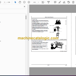 John Deere 200D and 200DLC Excavator Operator’s Manual (OMT226908)