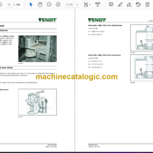 Fendt 500, 512, 513, 514, 516 Vario S4 Profi – ProfiPlus Tractor Maintenance and Operation Manual