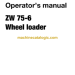 Hitachi ZW75-6 Wheel Loader Operator's Manual (ENMPSZ-1-1)