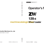 Hitachi ZW120-6 Wheel Loader Operator's Manual (ENMNSC-NA1-1, ENMNSC-NA1-2)