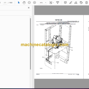 John Deere 2054 Logger Parts Catalog (PC9117)