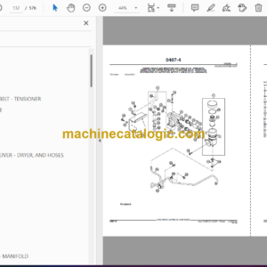 John Deere 950J Crawler Dozer Parts Catalog (PC9550)